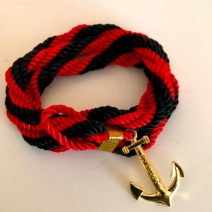 Joseph Nogucci Nautical Anchor Bracelet